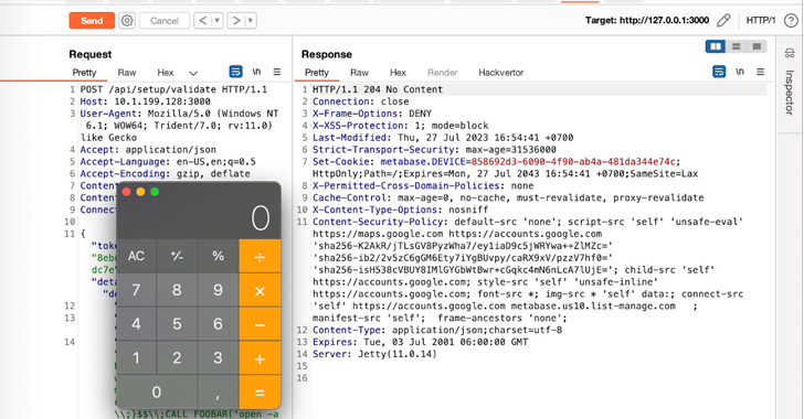 Major Security Flaw Discovered in Metabase BI Software – Urgent Update Required info@thehackernews.com (The Hacker News)