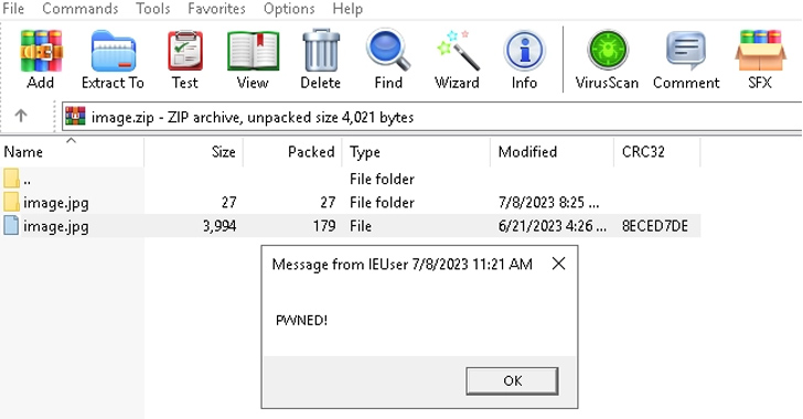 WinRAR Security Flaw Exploited in Zero-Day Attacks to Target Traders info@thehackernews.com (The Hacker News)