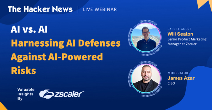 Watch the Webinar — AI vs. AI: Harnessing AI Defenses Against AI-Powered Risks info@thehackernews.com (The Hacker News)