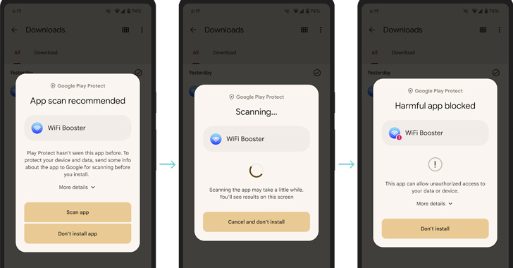 Google Play Protect Introduces Real-Time Code-Level Scanning for Android Malware info@thehackernews.com (The Hacker News)