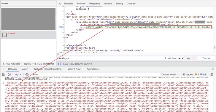 New Magecart Campaign Alters 404 Error Pages to Steal Shoppers’ Credit Cards info@thehackernews.com (The Hacker News)