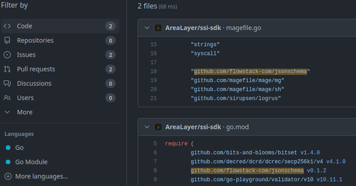 15,000 Go Module Repositories on GitHub Vulnerable to Repojacking Attack info@thehackernews.com (The Hacker News)