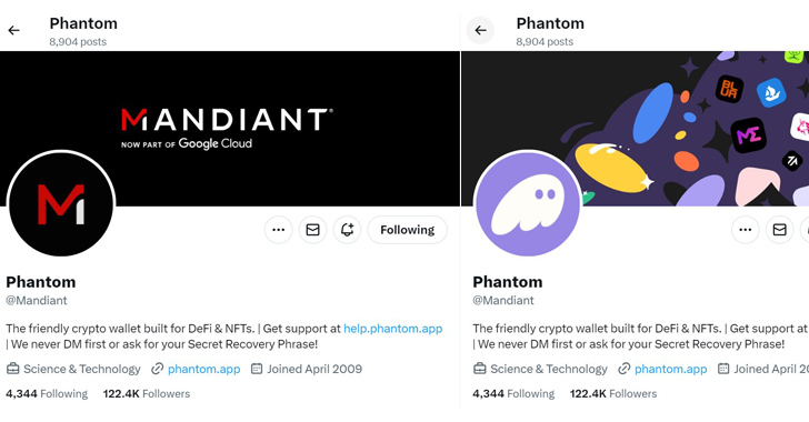 Mandiant’s Twitter Account Restored After Six-Hour Crypto Scam Hack info@thehackernews.com (The Hacker News)