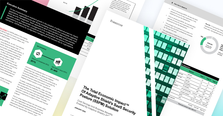 How a $10B Enterprise Customer Drastically Increased their SaaS Security Posture with 201% ROI by Using SSPM info@thehackernews.com (The Hacker News)