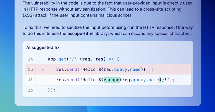 GitHub Launches AI-Powered Autofix Tool to Assist Devs in Patching Security Flaws info@thehackernews.com (The Hacker News)
