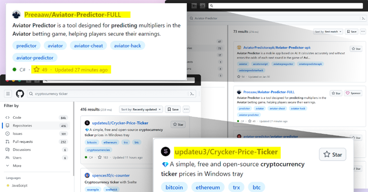 Beware: GitHub’s Fake Popularity Scam Tricking Developers into Downloading Malware info@thehackernews.com (The Hacker News)