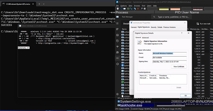Researchers Uncover Windows Flaws Granting Hackers Rootkit-Like Powers info@thehackernews.com (The Hacker News)