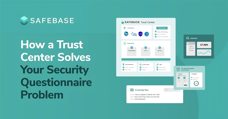 How a Trust Center Solves Your Security Questionnaire Problem info@thehackernews.com (The Hacker News)