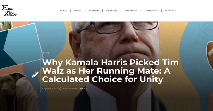 OpenAI Blocks Iranian Influence Operation Using ChatGPT for U.S. Election Propaganda info@thehackernews.com (The Hacker News)