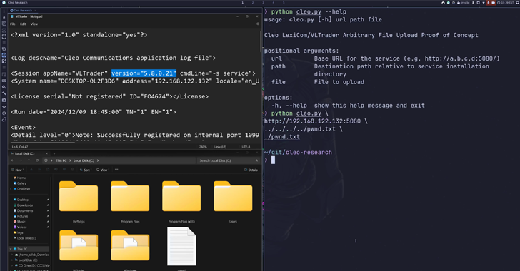 Cleo File Transfer Vulnerability Under Exploitation – Patch Pending, Mitigation Urged info@thehackernews.com (The Hacker News)