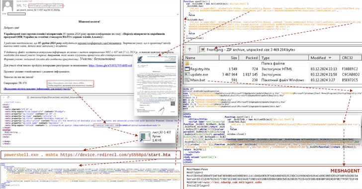 CERT-UA Warns of Phishing Attacks Targeting Ukraine’s Defense and Security Force info@thehackernews.com (The Hacker News)