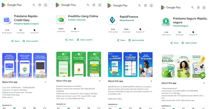 8 Million Android Users Hit by SpyLoan Malware in Loan Apps on Google Play info@thehackernews.com (The Hacker News)