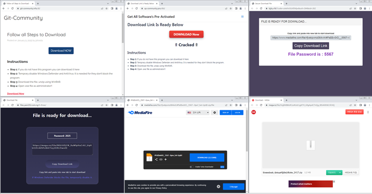 New Malware Campaign Uses Cracked Software to Spread Lumma and ACR Stealer info@thehackernews.com (The Hacker News)