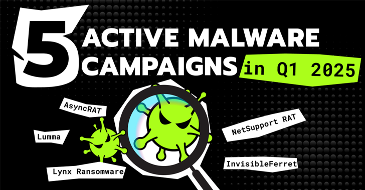 5 Active Malware Campaigns in Q1 2025 info@thehackernews.com (The Hacker News)