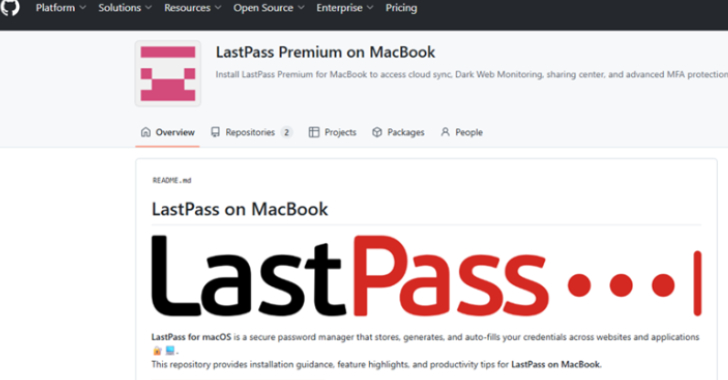 LastPass Warns of Fake Repositories Infecting macOS with Atomic Infostealer info@thehackernews.com (The Hacker News)