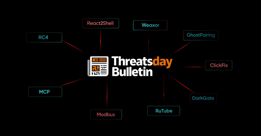 ThreatsDay Bulletin: WhatsApp Hijacks, MCP Leaks, AI Recon, React2Shell Exploit and 15 More Stories info@thehackernews.com (The Hacker News)