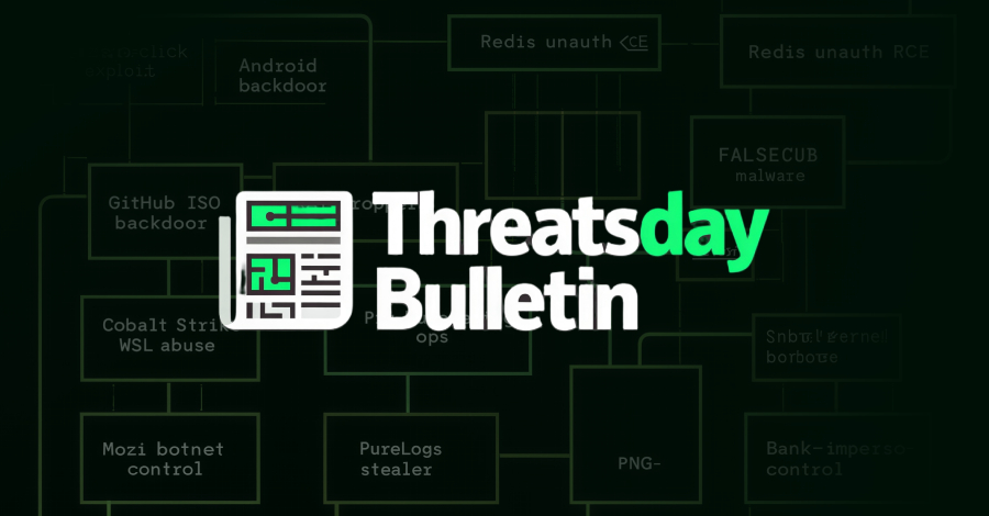 ThreatsDay Bulletin: Pixel Zero-Click, Redis RCE, China C2s, RAT Ads, Crypto Scams & 15+ Stories info@thehackernews.com (The Hacker News)