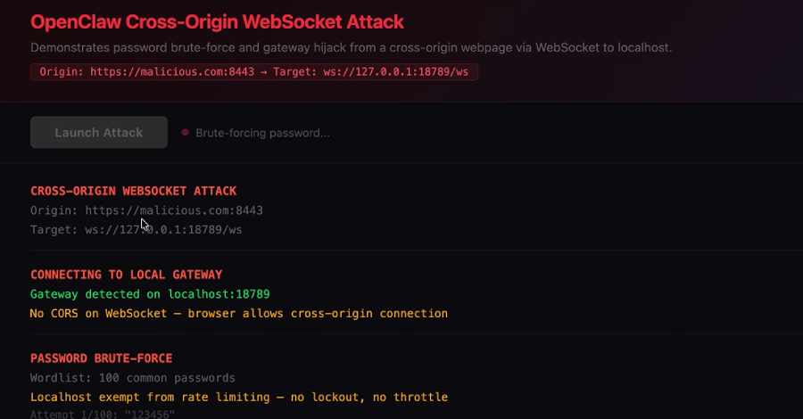 ClawJacked Flaw Lets Malicious Sites Hijack Local OpenClaw AI Agents via WebSocket info@thehackernews.com (The Hacker News)