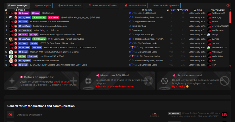 FBI and Europol Seize LeakBase Forum Used to Trade Stolen Credentials info@thehackernews.com (The Hacker News)