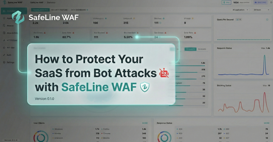How to Protect Your SaaS from Bot Attacks with SafeLine WAF info@thehackernews.com (The Hacker News)