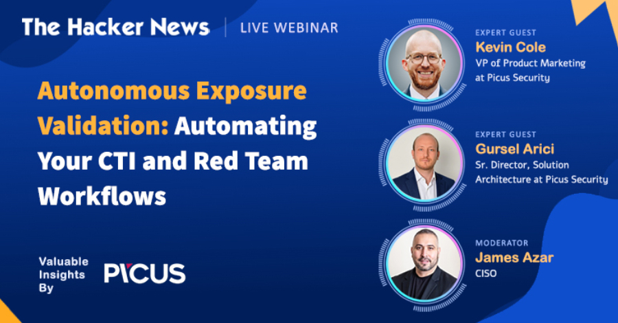 Webinar: How to Automate Exposure Validation to Match the Speed of AI Attacks info@thehackernews.com (The Hacker News)