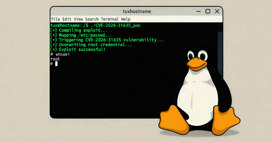 DirtyDecrypt PoC Released for Linux Kernel CVE-2026-31635 LPE Vulnerability info@thehackernews.com (The Hacker News)
