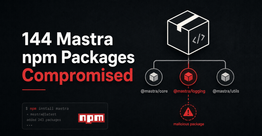 144 Mastra npm Packages Compromised via Hijacked Contributor Account info@thehackernews.com (The Hacker News)