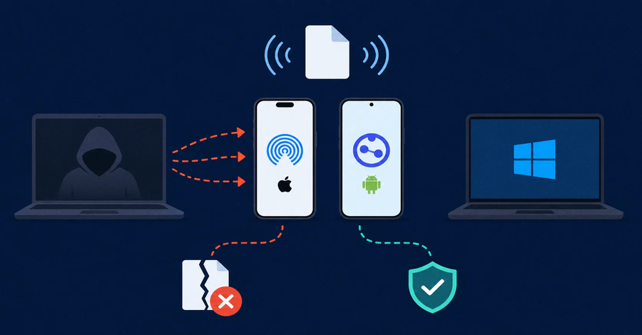 AirDrop and Quick Share Flaws Let Nearby Attackers Trigger Crashes and Bypass Checks info@thehackernews.com (The Hacker News)